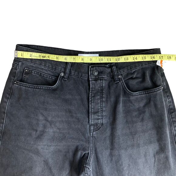 TOPMAN Men’s 34x34 Dark Gray Straight Leg Jeans Stretch NWOT - Picture 5 of 6